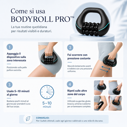 BodyRoll Pro™ – Roller Massaggiante Tonificante