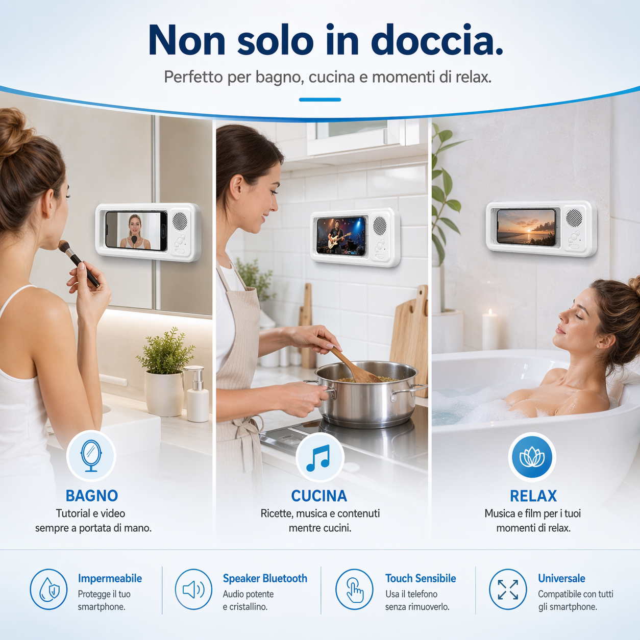 HydroBeat™ - Speaker Impermeabile per Smartphone